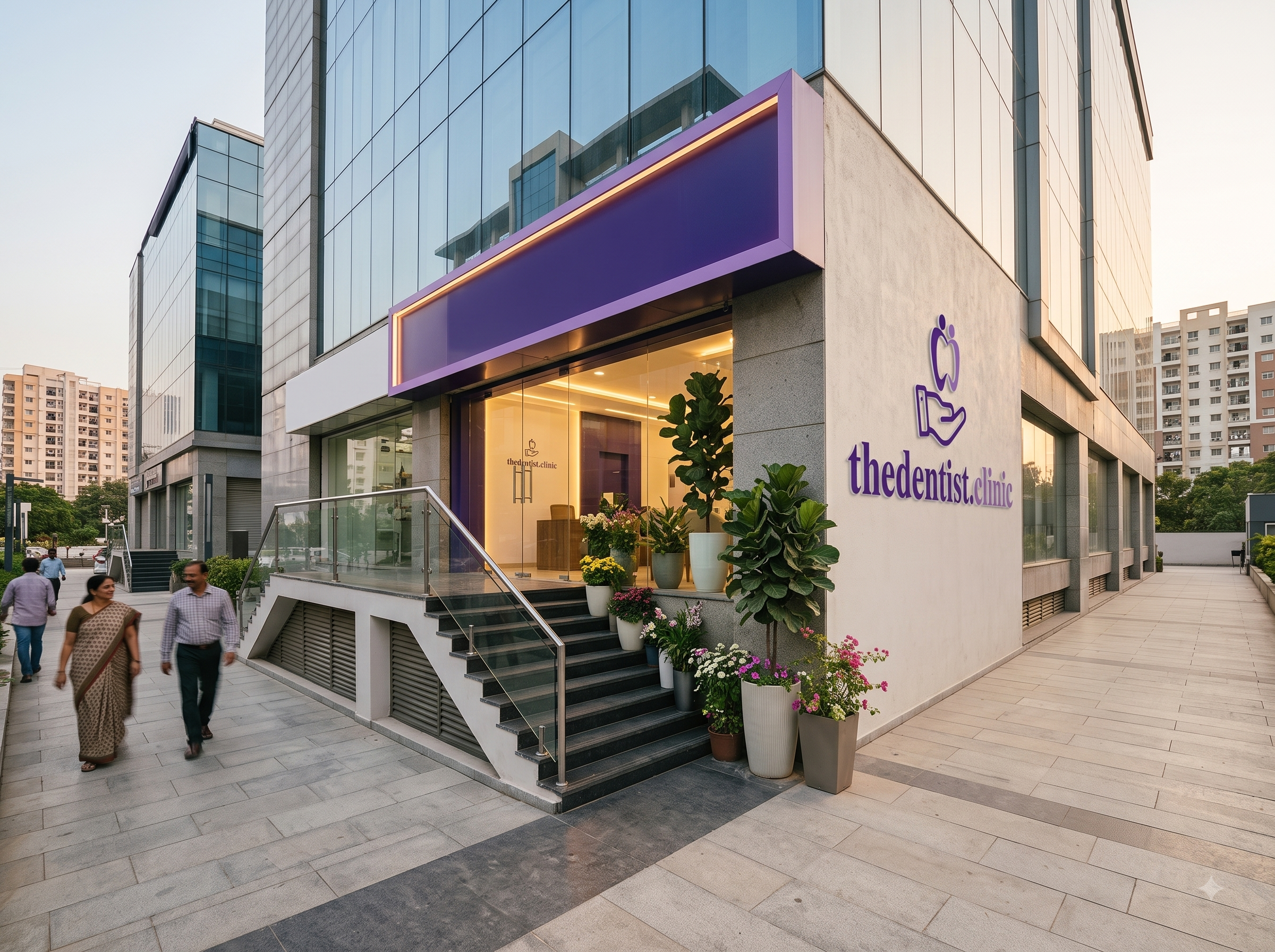 TheDentist.clinic exterior, Gachibowli